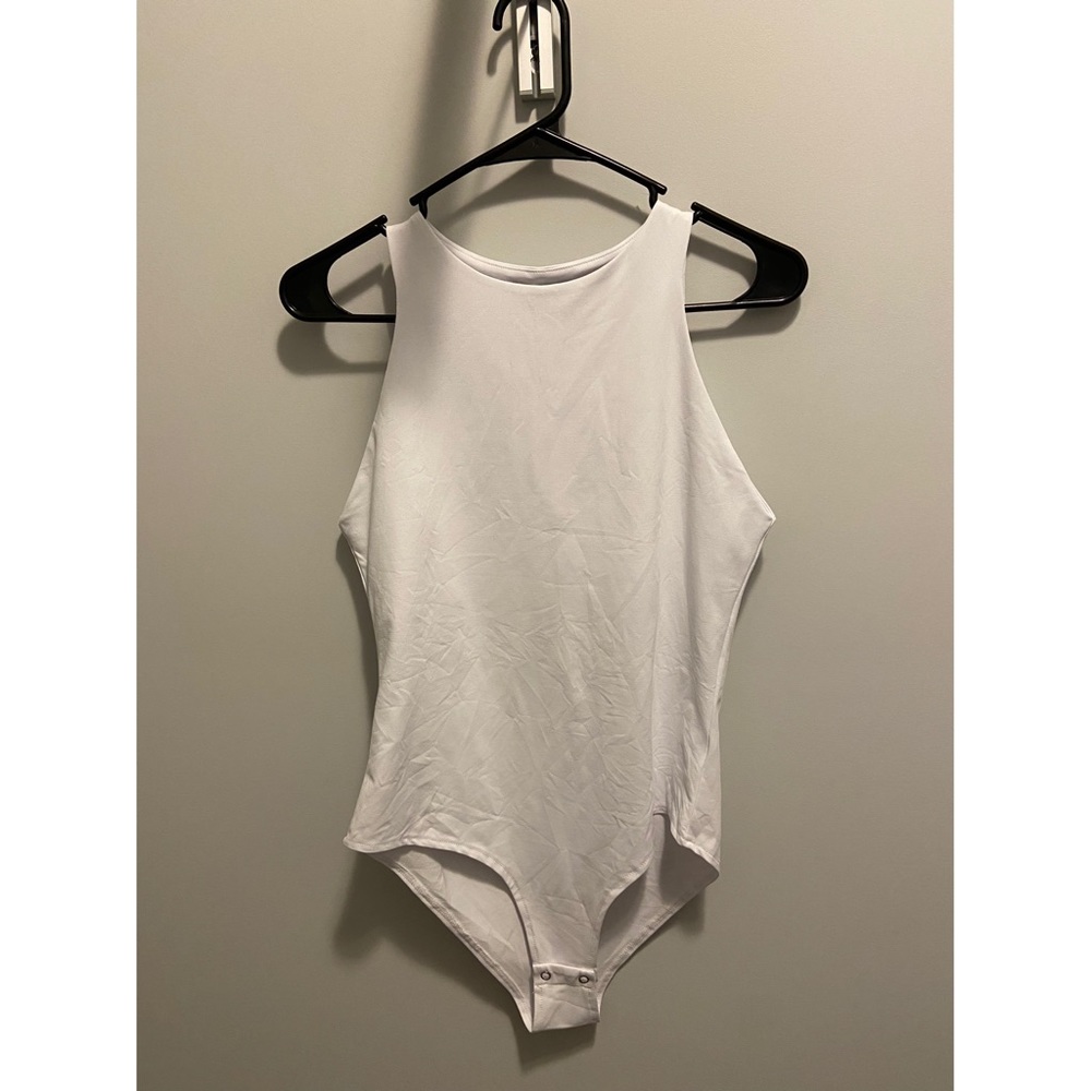 White halter bodysuit!